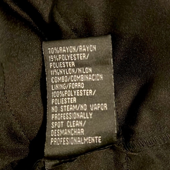 Black Tiered Cocktail Dress by S L Fashions - Picture 7 of 7